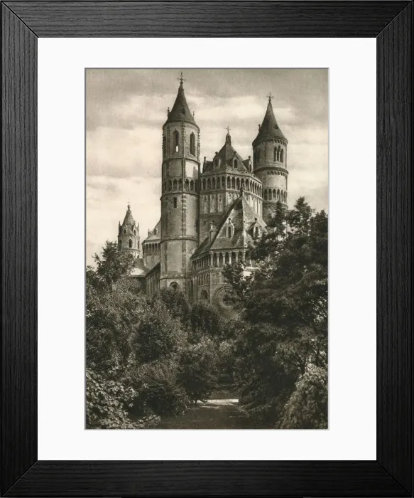 Framed Print : Worms. Dom, 1931. Artist: Kurt Hielscher Framed Print : Worms. Dom, 1931. Artist: Kurt Hielscher