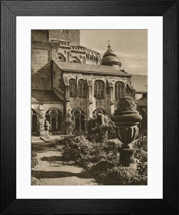 Framed Print : Trier. Cathedral-Cloister, 1931. Artist: Kurt Hielscher Framed Print : Trier. Cathedral-Cloister, 1931. Artist: Kurt Hielscher