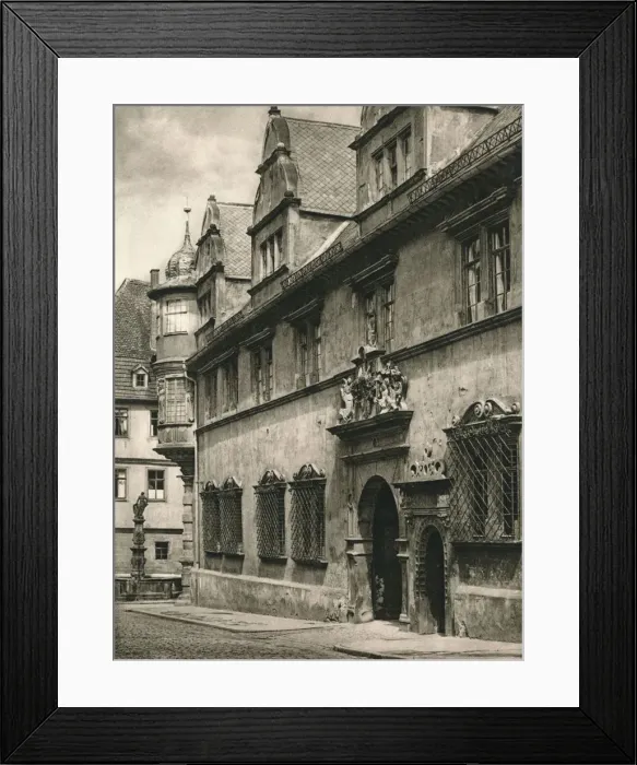 Framed Print : Coburg. Residenzschloss, 1931. Artist: Kurt Hielscher Framed Print : Coburg. Residenzschloss, 1931. Artist: Kurt Hielscher