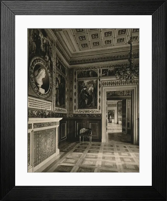Framed Print : Weimar. Castle - Schillers room, 1931. Artist: Kurt Hielscher Framed Print : Weimar. Castle - Schillers room, 1931. Artist: Kurt Hielscher