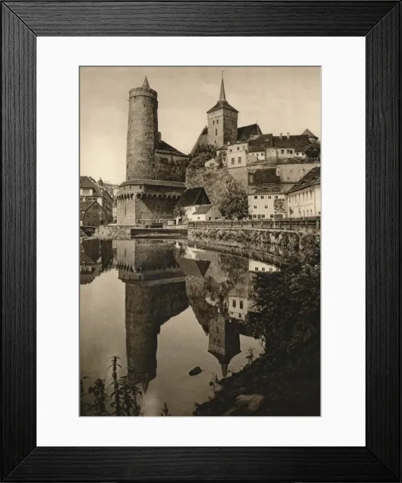 Framed Print : Bautzen, 1931. Artist: Kurt Hielscher Framed Print : Bautzen, 1931. Artist: Kurt Hielscher