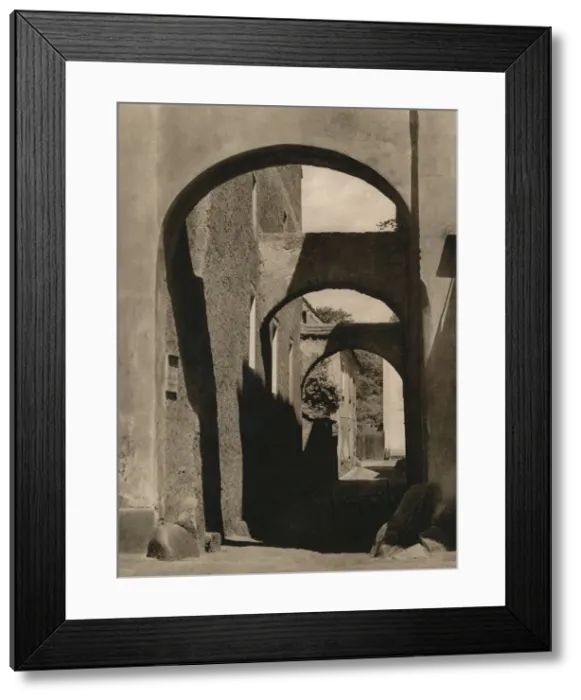 Framed Print : At Loewenberg (Silesia), 1931. Artist: Kurt Hielscher Framed Print : At Loewenberg (Silesia), 1931. Artist: Kurt Hielscher
