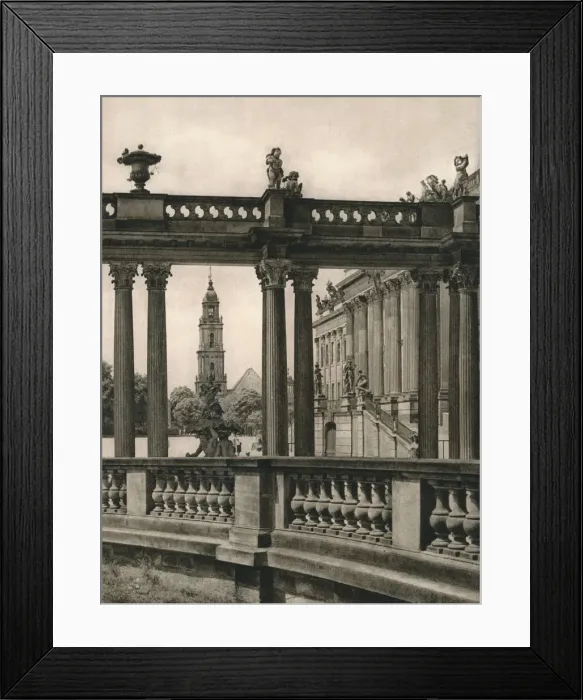 Framed Print : Potsdam - Town Castle and Garrison Church, 1931. Artist: Kurt Hielscher Framed Print : Potsdam - Town Castle and Garrison Church, 1931. Artist: Kurt Hielscher