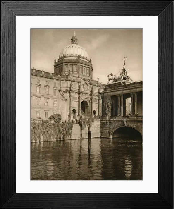 Framed Print : Berlin - Castle, (City Palace), 1931. Artist: Kurt Hielscher Framed Print : Berlin - Castle, (City Palace), 1931. Artist: Kurt Hielscher