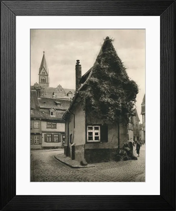 Framed Print : Quedlinburg - Finkenherd, 1931. Artist: Kurt Hielscher Framed Print : Quedlinburg - Finkenherd, 1931. Artist: Kurt Hielscher