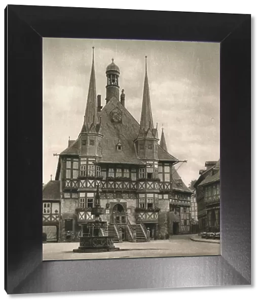 Wernigerode - Rathaus, 1931. Artist: Kurt Hielscher