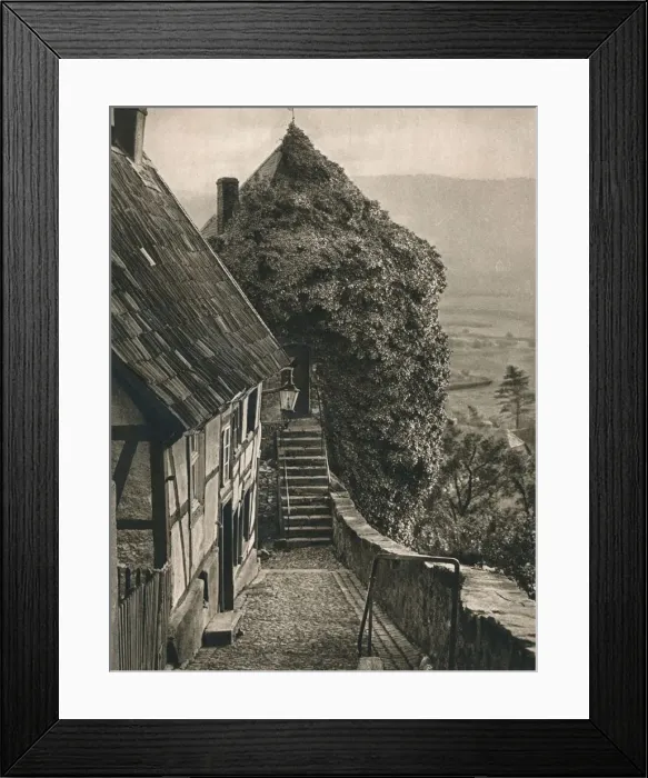 Framed Print : Arnsberg (Westfalen) Gruner Turm, 1931. Artist: Kurt Hielscher Framed Print : Arnsberg (Westfalen) Gruner Turm, 1931. Artist: Kurt Hielscher