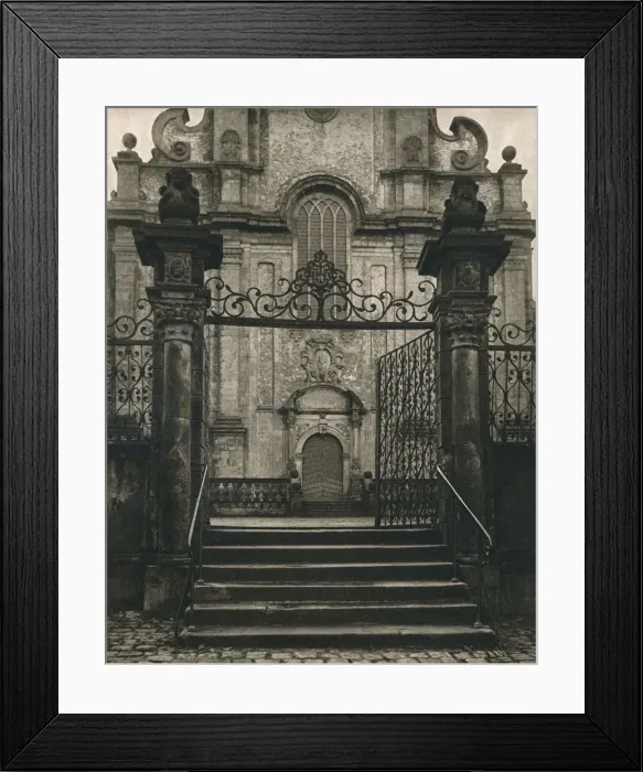 Framed Print : Paderborn - Jesuits Church, 1931. Artist: Kurt Hielscher Framed Print : Paderborn - Jesuits Church, 1931. Artist: Kurt Hielscher