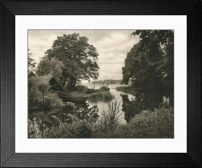 Framed Print : Ratzeburger See, 1931. Artist: Kurt Hielscher Framed Print : Ratzeburger See, 1931. Artist: Kurt Hielscher