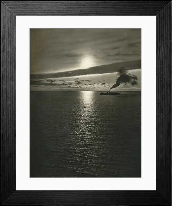 Framed Print : Abend auf dem Meere - Evening at sea, 1931. Artist: Kurt Hielscher Framed Print : Abend auf dem Meere - Evening at sea, 1931. Artist: Kurt Hielscher