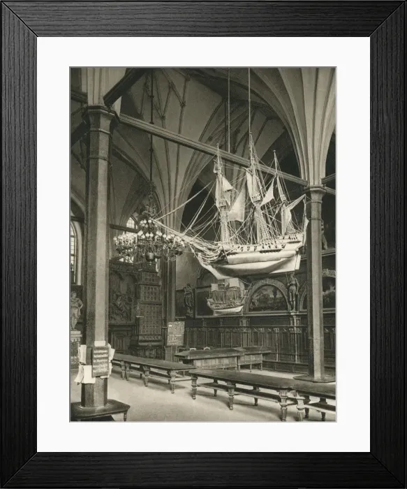 Framed Print : Danzig. Artushof, 1931. Artist: Kurt Hielscher Framed Print : Danzig. Artushof, 1931. Artist: Kurt Hielscher