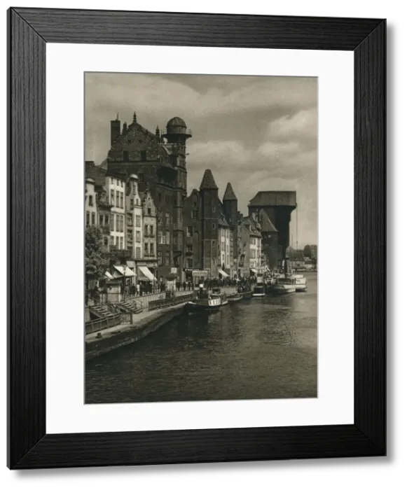 Framed Print : Danzig. Observatory and Krantor. 1931. Artist: Kurt Hielscher