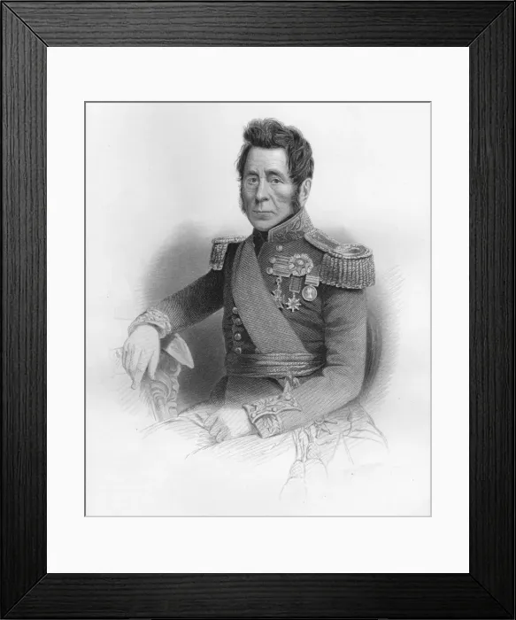Framed Print : Field Marshal Sir John Fox Burgoyne, G. C. B. &c. 1859 Framed Print : Field Marshal Sir John Fox Burgoyne, G. C. B. &c. 1859