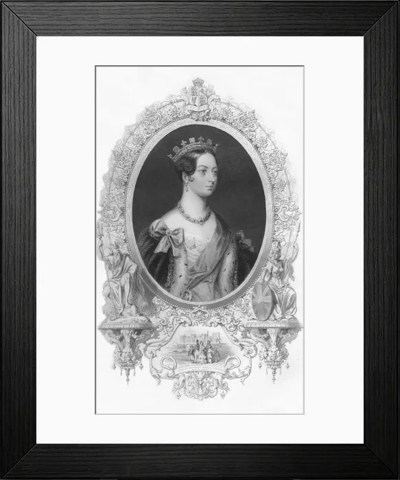 Framed Print : Victoria, 1859 Framed Print : Victoria, 1859