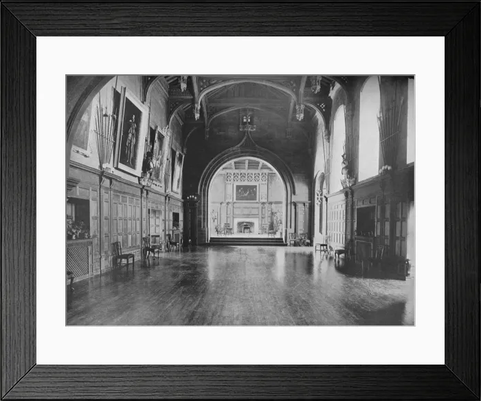 Framed Print : Bamburgh Castle, Northumberland - The Lord Armstrong, 1910 Framed Print : Bamburgh Castle, Northumberland - The Lord Armstrong, 1910