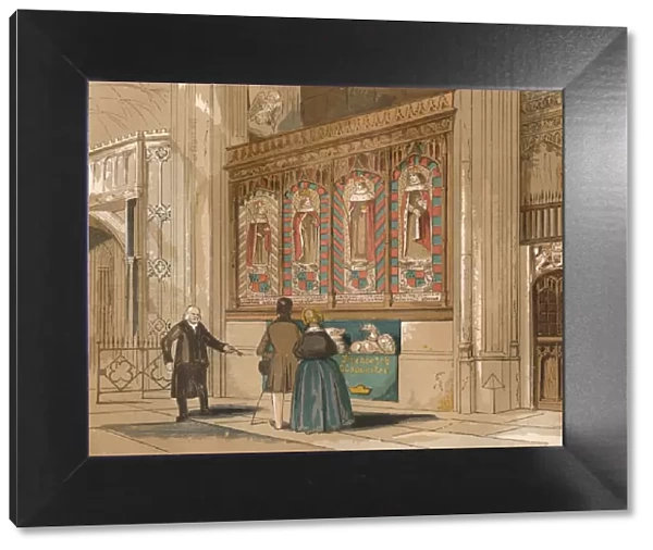 Painted Screen, St. Georges Chapel, c1845, (1864)