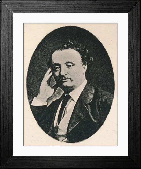 Framed Print : Sir John Stainer, c1880, (1895). Artist: F Jenkins Heliog Framed Print : Sir John Stainer, c1880, (1895). Artist: F Jenkins Heliog