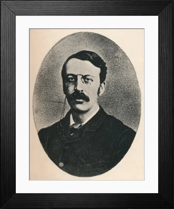Framed Print : Dr. C. V. Stanford, c1880, (1895). Artist: F Jenkins Heliog