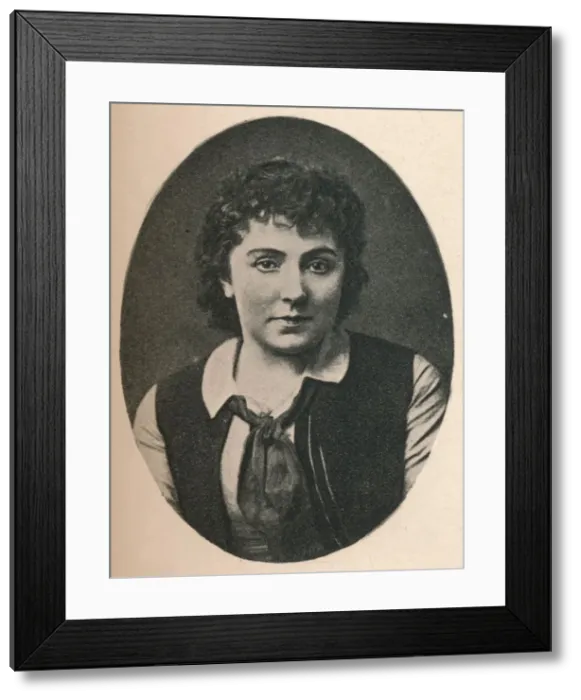 Framed Print : Marie Rose, c1890, (1895). Artist: F Jenkins Heliog Framed Print : Marie Rose, c1890, (1895). Artist: F Jenkins Heliog