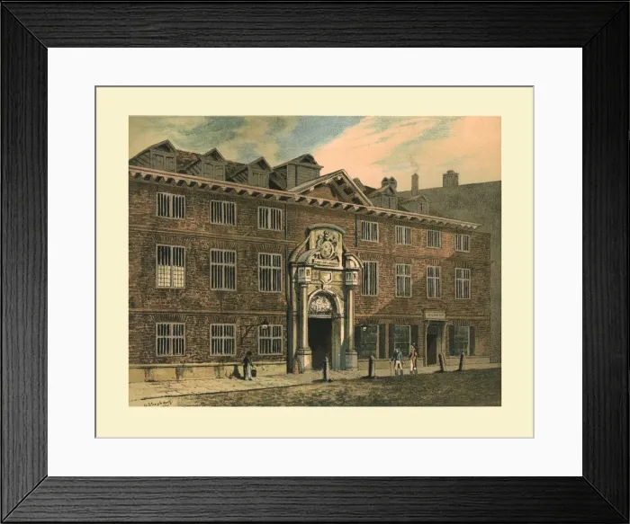 Framed Print : Blackwell Hall, 1886 Framed Print : Blackwell Hall, 1886