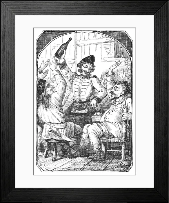 Framed Print : The Boots Made of Buffalo Leather, 1901. Artist: Edward Henry Wehnert Framed Print : The Boots Made of Buffalo Leather, 1901. Artist: Edward Henry Wehnert