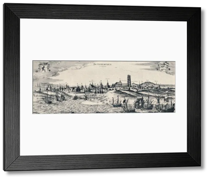 Framed Print : Dunkirk, c1641, (1903) Framed Print : Dunkirk, c1641, (1903)