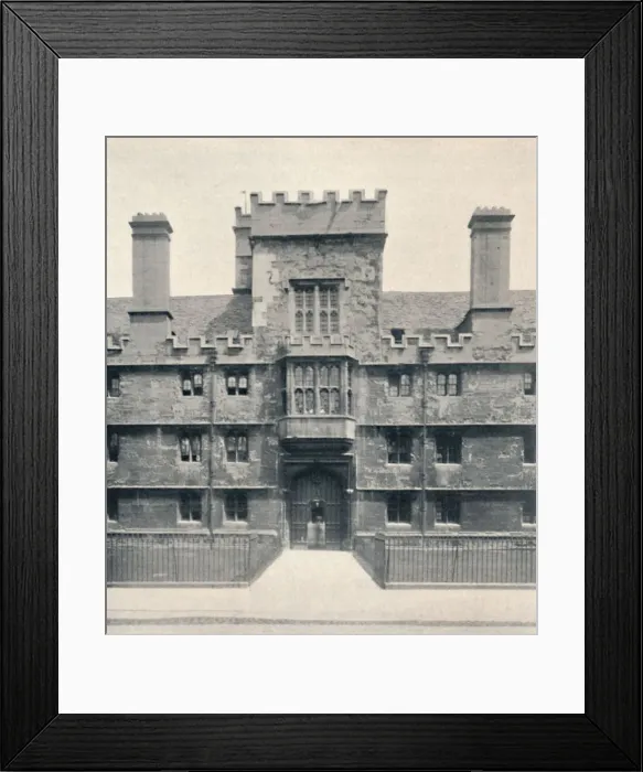 Framed Print : The Gateway, Wadham College, Oxford, 1903 Framed Print : The Gateway, Wadham College, Oxford, 1903