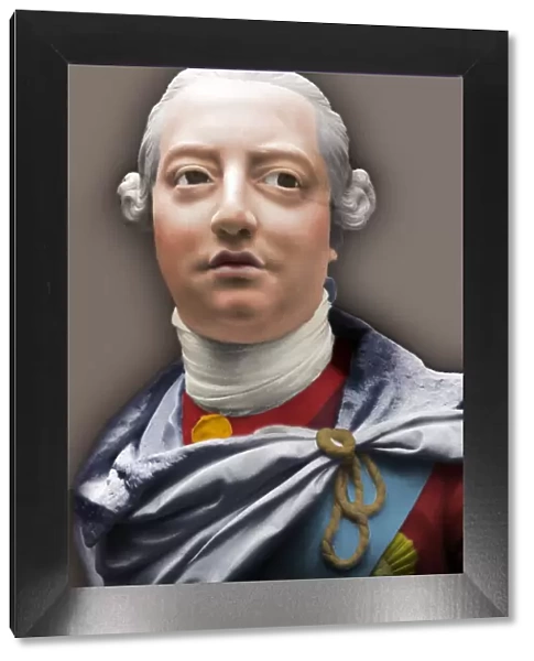 Bust of King George III of England, 1767. Artist: John Nost
