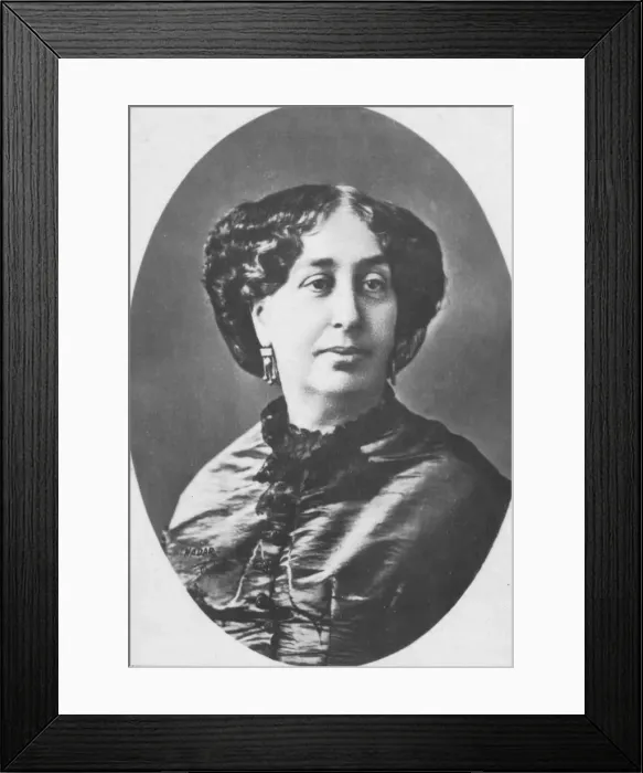 Framed Print : George Sand, c1893. Artist: Nadar Framed Print : George Sand, c1893. Artist: Nadar