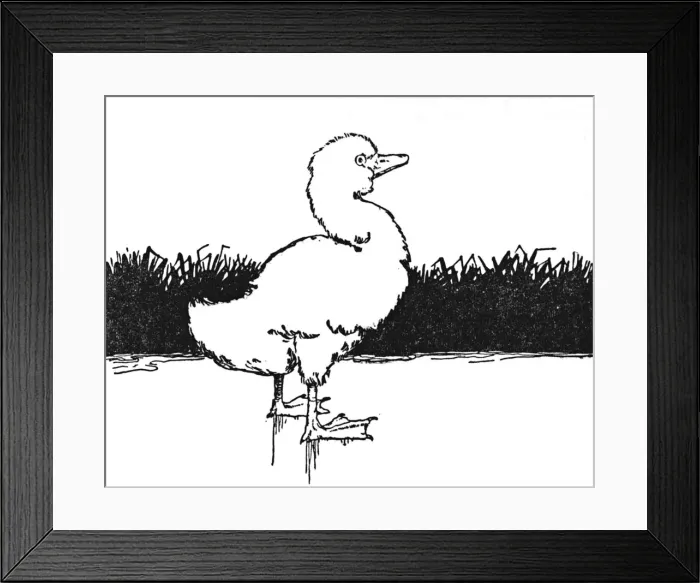 Framed Print : He Came to a Wide Moor, c1930. Artist: W Heath Robinson Framed Print : He Came to a Wide Moor, c1930. Artist: W Heath Robinson