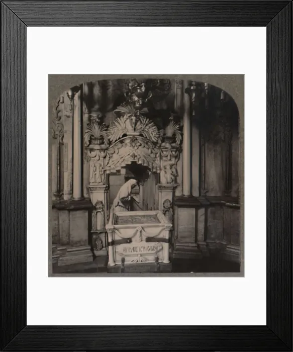 Framed Print : Looking from the Chapel of the Angel, to the Holy Sepulchure, Jerusalem, c1900 Framed Print : Looking from the Chapel of the Angel, to the Holy Sepulchure, Jerusalem, c1900