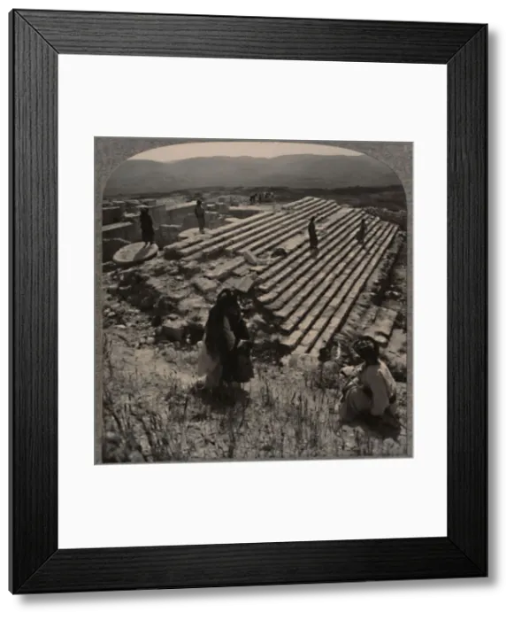 Framed Print : Flight of steps, Samaria, c1900 Framed Print : Flight of steps, Samaria, c1900
