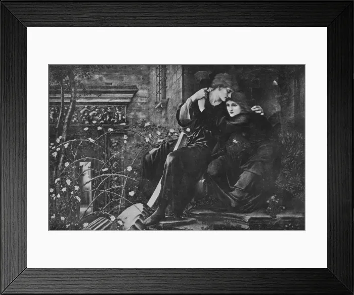 Framed Print : Love Among The Ruins, 1894, (1911). Artist: Sir Edward Coley Burne-Jones Framed Print : Love Among The Ruins, 1894, (1911). Artist: Sir Edward Coley Burne-Jones