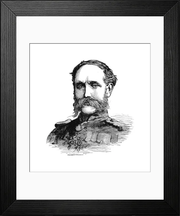 Framed Print : Lieutenant-General Willis, Commanding the First Division, c1882 Framed Print : Lieutenant-General Willis, Commanding the First Division, c1882