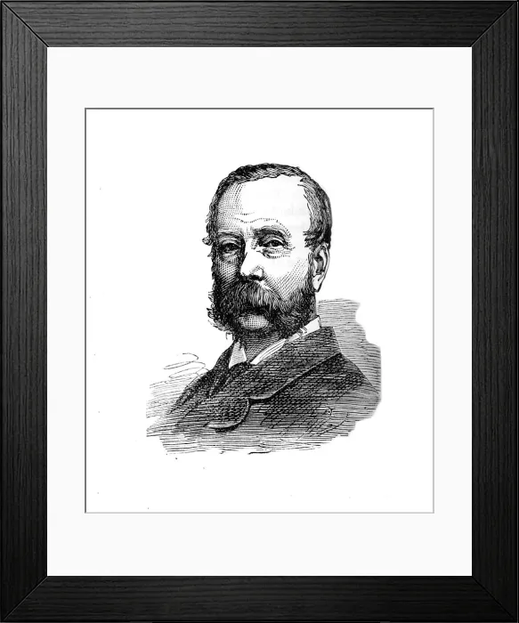 Framed Print : Major-General Sir A. Alison, c1882 Framed Print : Major-General Sir A. Alison, c1882