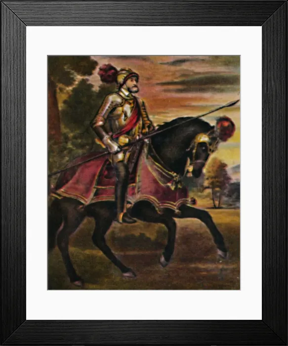 Framed Print : Kaiser Karl V. 1500-1558. - Gemalde von Tizian, 1934 Framed Print : Kaiser Karl V. 1500-1558. - Gemalde von Tizian, 1934