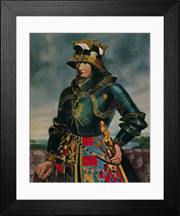 Framed Print : Kaiser Maximilian I. 1459-1519 - Gemalde von Rubens, 1934 Framed Print : Kaiser Maximilian I. 1459-1519 - Gemalde von Rubens, 1934