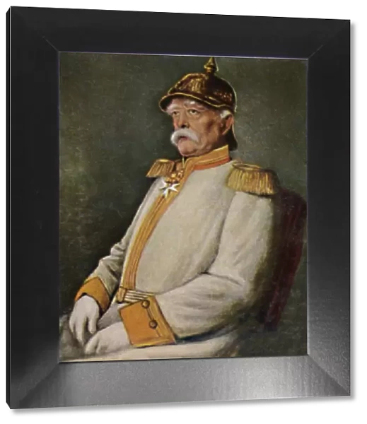 Furst Bismarck 1815-1898. - Gemalde von Lenbach, 1934