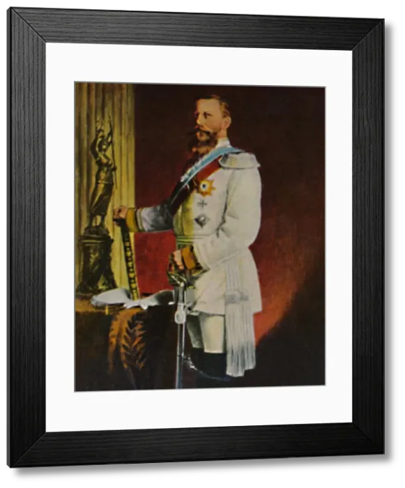 Framed Print : Kaiser Friedrich II. 1831-1888, 1934 Framed Print : Kaiser Friedrich II. 1831-1888, 1934