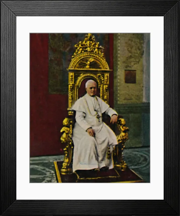 Framed Print : Papst Pius X. 1835-1914, 1934 Framed Print : Papst Pius X. 1835-1914, 1934