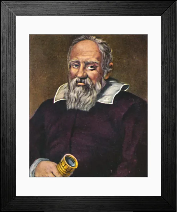 Framed Print : Galilei 1564-1642, 1934 Framed Print : Galilei 1564-1642, 1934