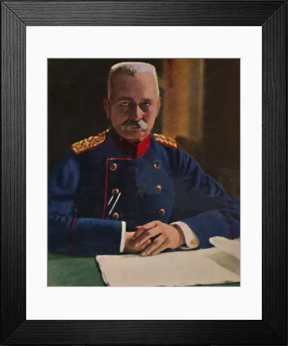 Framed Print : General von Falkenhayn 1861-1922, 1934 Framed Print : General von Falkenhayn 1861-1922, 1934