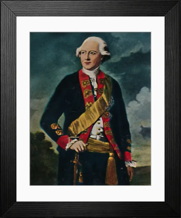 Framed Print : Feldmarschall von Mollendorff 1724-1816, 1934 Framed Print : Feldmarschall von Mollendorff 1724-1816, 1934