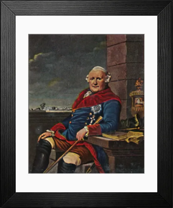 Framed Print : Herzog Ferdinand von Braunschweig 1721-1792, 1934 Framed Print : Herzog Ferdinand von Braunschweig 1721-1792, 1934