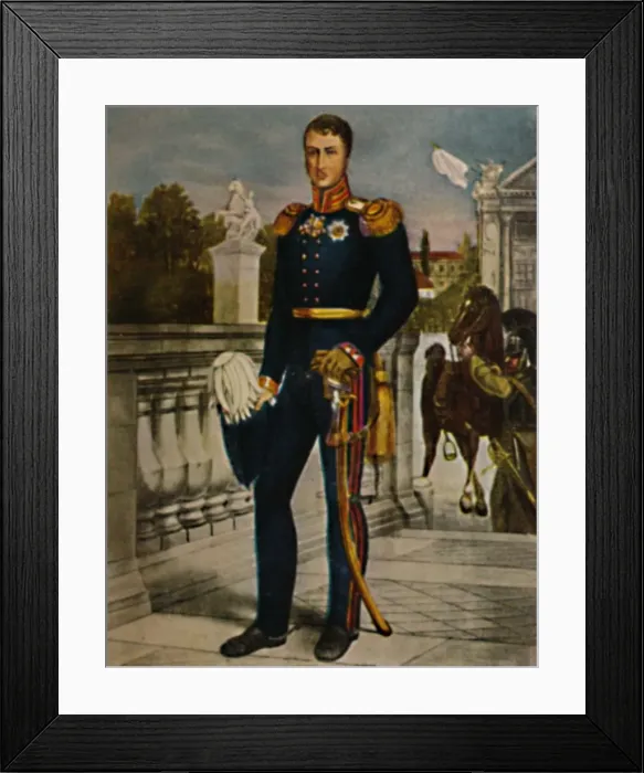Framed Print : Friedrich Wilhelm III. 1770-1840, 1934 Framed Print : Friedrich Wilhelm III. 1770-1840, 1934