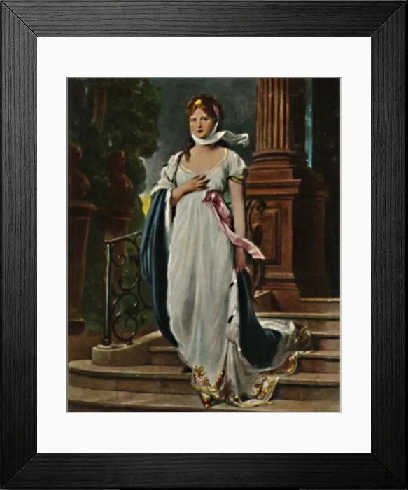 Framed Print : Konigin Luise 1776-1810. - Gemalde von Gustao Richter, 1934 Framed Print : Konigin Luise 1776-1810. - Gemalde von Gustao Richter, 1934
