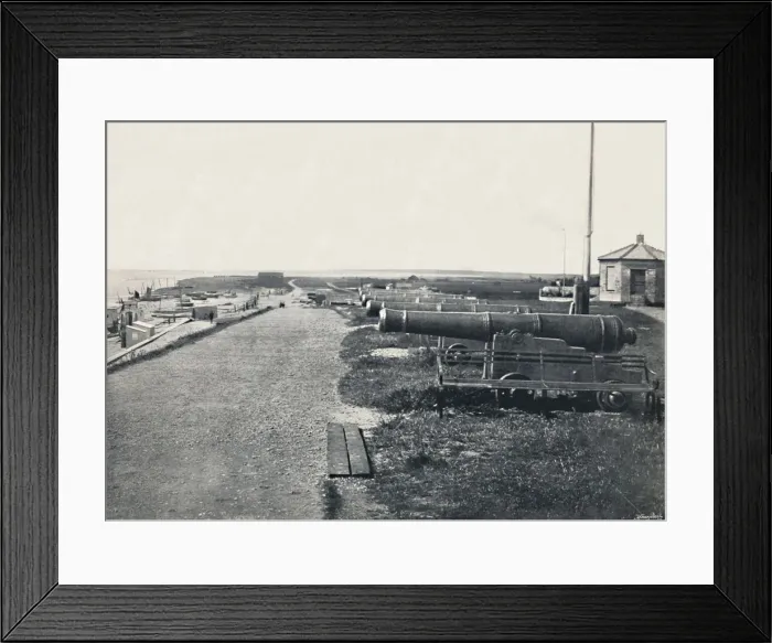Framed Print : Southwold - Gun Hill, 1895 Framed Print : Southwold - Gun Hill, 1895