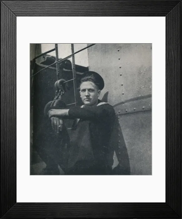 Framed Print : At Sea, 1941. Artist: Cecil Beaton Framed Print : At Sea, 1941. Artist: Cecil Beaton