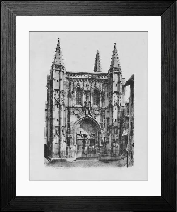Framed Print : Avignon - St. Peters Church, c1925 Framed Print : Avignon - St. Peters Church, c1925