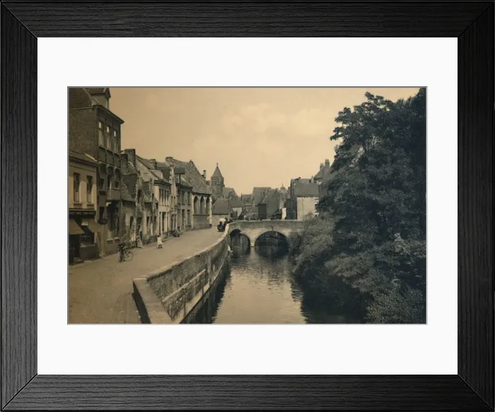 Framed Print : Quay of the Menetriers, c1910 Framed Print : Quay of the Menetriers, c1910